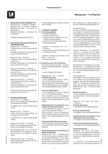 Metoprolol - 1 A Pharma®