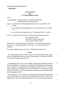 BVerfG, Beschluss der 1. Kammer des Ersten Senats vom 13. Juni