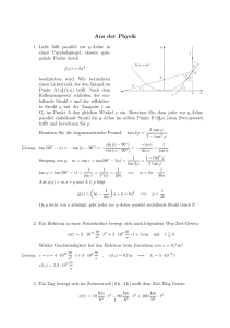 Aus der Physik