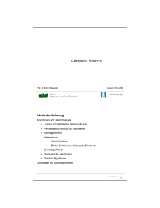 Computer Science - Hochschule Bochum