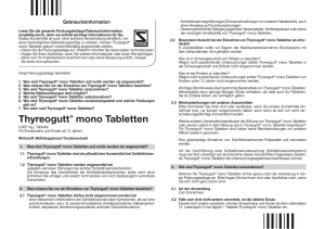 Thyreogutt® mono Tabletten