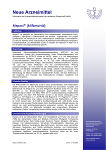 Mepact® (Mifamurtid) - Arzneimittelkommission der deutschen