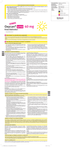 Beipackzettel Oxycan® uno 40 mg Retardtabletten