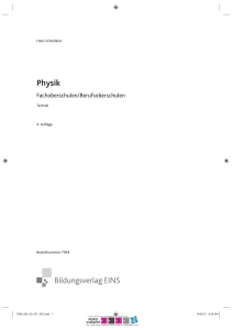 Physik - Schulbuchzentrum Online