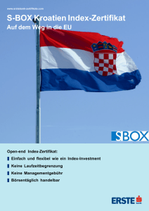 S-BOX Kroatien Index-Zertifikat