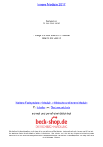 Innere Medizin 2017 - ReadingSample - Beck-Shop