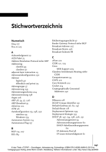 TCP/IP – Grundlagen, Adressierung, Subnetting