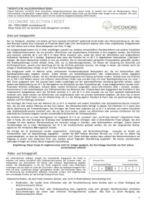 sycomore selection credit - Sycomore Asset Management