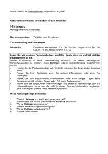 Histiness - Glenwood GmbH