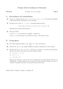 Ubungen Modul Grundlagen der Mathematik B - math.uni