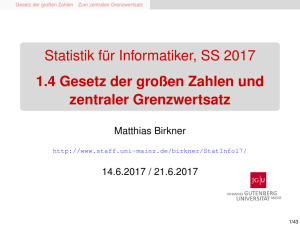 Statistik für Informatiker, SS 2017 [1ex] 1.4 - staff.uni