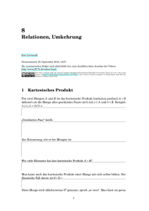 Relationen, Umkehrung