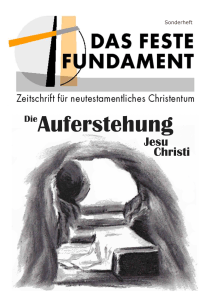 Das Feste Fundament - Zeitschrift für