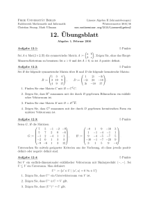 12.¨Ubungsblatt - FU Wikis