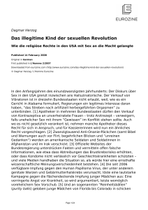 Das illegitime Kind der sexuellen Revolution