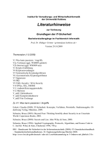 Literaturhinweise