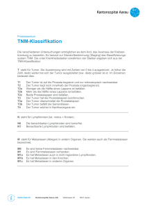 TNM-Klassifikation - Kantonsspital Aarau