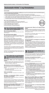 Desloratadin HEXAL® 5 mg Filmtabletten