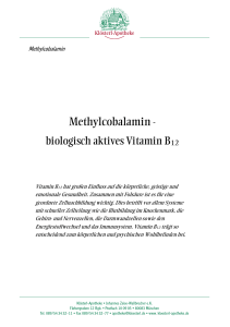 Methylcobalamin - Klösterl