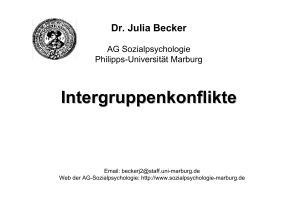 Intergruppenkonflikte