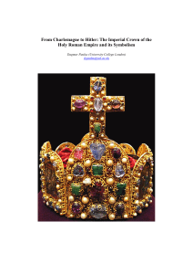 From Charlemagne to Hitler: The Imperial Crown of the Holy Roman