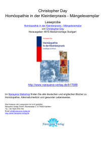 Christopher Day Homöopathie in der