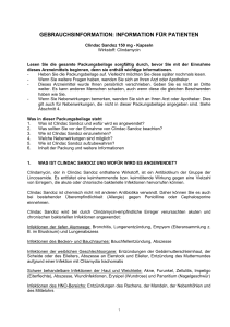 GEBRAUCHSINFORMATION: INFORMATION FÜR PATIENTEN