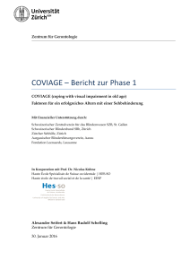 COVIAGE – Bericht zur Phase 1