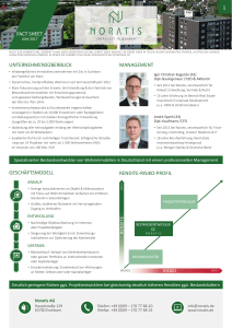 unternehmensüberblick management fact sheet 1