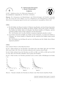 O ly m piadek asse 57. Mathematik