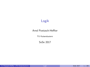 Arnd Poetzsch-Heffter SoSe 2017