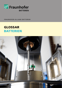 glossar batterien - Fraunhofer