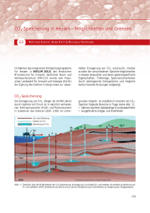 Speicherung in Hessen – Möglichkeiten und Grenzen