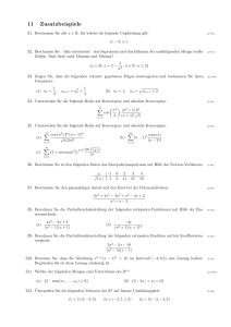 Zusatzbeispiele - Mathematics TU Graz