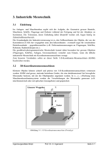 3. Industrielle Messtechnik - Webarchiv ETHZ / Webarchive ETH