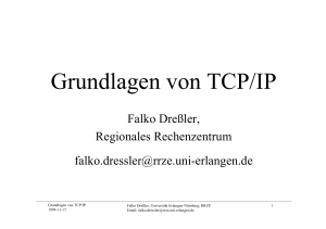 Grundlagen von TCP/IP
