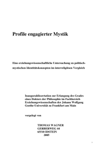 Profile engagierter Mystik - Deutsche Digitale Bibliothek