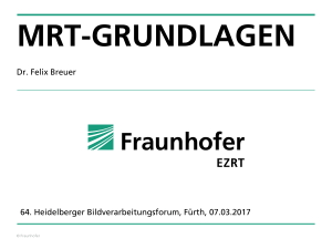 mrt-grundlagen - Heidelberger Bildverarbeitungsforum