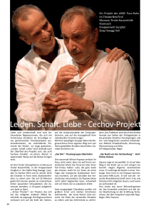 Leiden. Schaft. Liebe - Cechov-Projekt