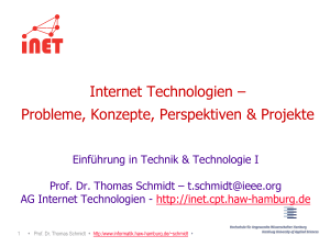 Internet Technologien - INET