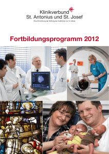Fortbildungsprogramm 2012 - Petrus