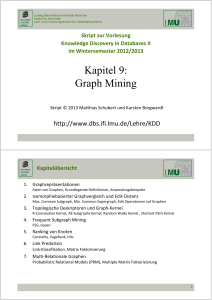 Kapitel 9: p Graph Mining