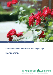 Depression - Asklepios Kliniken