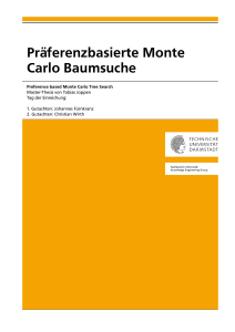 Präferenzbasierte Monte Carlo Baumsuche - ke.tu