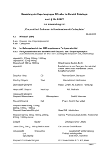 Wissenschaftliche Aufbereitung zu ( Wirkstoff )