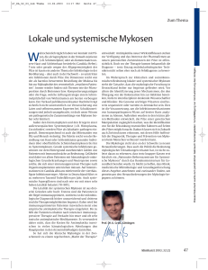 Lokale und systemische Mykosen