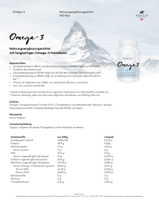 Omega-3 - Arktis BioPharma