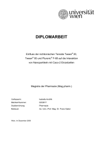 diplomarbeit - Universität Wien