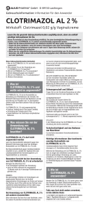 clotrimazol al 2 - aliud ® fachwelt