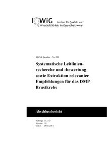 V12-02 - Abschlussbericht - Leitlinienrecherche und bewertung für